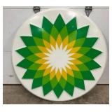 BP Light-Up Circular Sign, 43 Inches