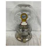 Ford-Branded Glass and Metal Gumball Machine