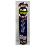 Mail Pouch Tobacco Metal Thermometer, 8 x 39 Inches
