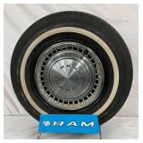 27″ x 25″ RAM Tire Display With Dodge Hubcap