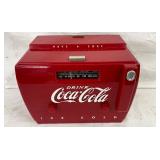 12 x 9-Inch Replica Coca-Cola Cooler AM/FM Radio