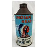 Indian Head Cone Top Brake Fluid Can, 12 oz, by Permatex