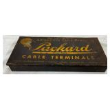 Packard Automotive Cable Terminals Metal Storage Box, 11 1/2 x 5 1/2 Inches
