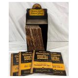 Thompson Products Technical Library with 27 Repair and Tune-Up Manuals in Original Holder