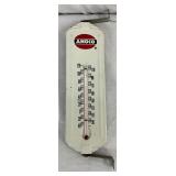 Amoco Branded 2 1/2×8 Metal Wall-Mounted Thermometer