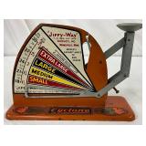 Jiffy-Way Cyclone Egg Scale by Triner Scale & Mfg. Co., 8×6 Inches