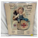 N.T. Sweezy’s Sons & Co. Flour 16×20 Advertising Calendar for Perfect Flour