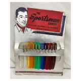 8 1/2×12 Cardboard Sportsman Combs Display with Product