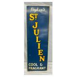 10 x 30″ Ogden’s St. Julien Metal Advertising Sign