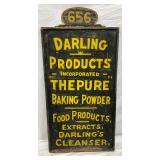 Wooden Darling Products ‘The Pure’ Baking Powder Advertising Sign
