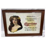 Framed Adv Celerytone 24 x 16 Cardboard