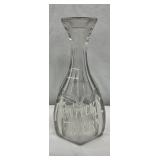 Early 1900s Kentucky Tavern Whiskey Glass Decanter, 9 1/2 Inches Tall