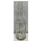 Early 1900s Old Sam Harris Whiskey Glass Decanter