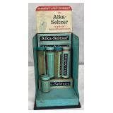 Alka-Seltzer Early Metal Counter Display, 7″ x 14″, Miles Laboratories