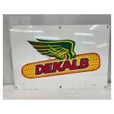 Double-Sided Metal DeKalb Advertising Sign, 24×16