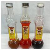3 Dixie Boy Imitation Drink Flavor Bottles