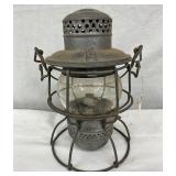 SCL Adlake Railroad Lantern with Clear Glass Globe