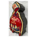 LEXAN EMB. SHERWIN WILLIAMS COVER THE EARTH CAN SIGN