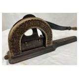 Early Venable Tobacco Cutter by Enterprise, Patented January 26, 1885