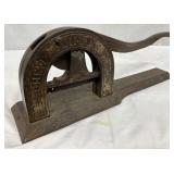 Early Lorillards Climax Plug Tobacco Cutter Without Blade