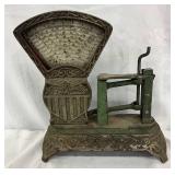 National Store Specialty Mechanical Scale, Cast Iron and Metal, 9 1/2×10″