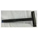 EMB. Merita Bread Door Push, Metal, 34×15 Inches