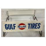 Metal Gulf Tires Tire Rack, 14×5 Inches