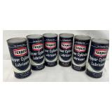 6 Texaco Upper Cylinder Lubricant Cans, 4 oz Each