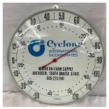 12-Inch Cyclone International Inc. Farm Supply Thermometer