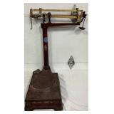 The Standard Scale 21 1/2×28 in Cast Iron with Brass Measuring Beam