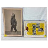 Two Paper Black Americana Advertisements, 14×10 and 11×17