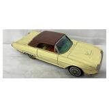 Tin Litho Ford Thunderbird Toy Car, 8 Inches