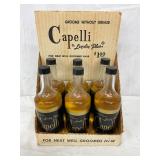 Capelli Hair Product Display with Six Full Bottles, 8×11.5 Inches