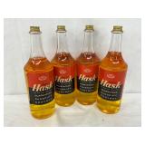 Four Full Bottles of Hask Dandruff Control, 1 Pint Each