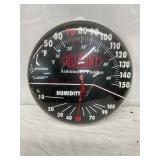 Dupont Plastic Front Thermometer with Humidity Gauge, 12 Inches