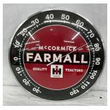 McCormick Farmall International Harvester 12-Inch Thermometer with Plastic Glass Front