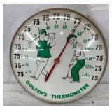 12-Inch Plastic Front Golfer’s Thermometer with Metal Frame