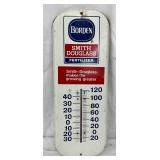 Metal Borden Smith-Douglass Fertilizer Thermometer, 6×16 Inches