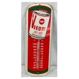 Veedol 10-30 Motor Oil Advertising Thermometer, 6×16 Inches