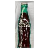 Convex 1932 Coca-Cola Bottle Sign, 10 1/2 x 36 Inches
