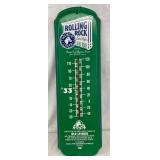 Rolling Rock Metal Thermometer, 8 x 27 Inches