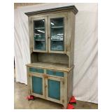 W/CUT NAILS & OLD BLUE/GRAY PAINT 