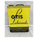 Vintage 2-Gallon Otis Elevator Company Lubricants Can