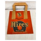 Hires Root Beer Advertising Paper Bag, 8 x 11 Inches