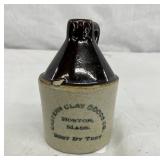 Eastern Clay Goods Co. Boston, MA Stoneware Miniature Jug, 3 1/2 x 2 Inches