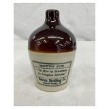 Vintage Motto Mini Jug by Detrick Distilling Co., Dayton, Ohio, 4 1/2 x 2 1/2 Inches