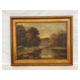 Signed A.F. King (Alfred Francis King) Oil Painting on Canvas, 24 x 18 Inches