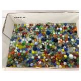 Glass Marbles in Mixed Colors and Patterns