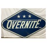 Heavy Metal Overnite Transportation Sign, 73″ x 48″ with Three Stars