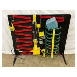 Functional Rube Goldberg Machine Display Board, 36” x 30”